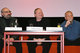 Podiumsgespräch mit (vlnr:) Filmkritiker Georg Seeßlen, Prof. Dr. Nobert Grob (Gutenberg-Universität Mainz), Jost Vacano | Foto: Achim Friederich