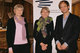 Agnès Godard (Mitte) mit Anja Henningsmeyer (hFMA) und Prof. Malte Hagener. Foto: Achim Friederich
