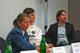 Panelteilnehmer (v.l.n.r.): Gisela Waetzold-Hildebrandt (Moderatorin, Filmhaus Frankfurt) , Hagen Linder (Startnext), Wolfgang Gumpelmaier (Social Media Experte). Foto: hFMA