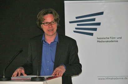 Vortrag BIRDIE SINGS MUSIC SINGS: Prof. Ernst August Klötzke (Hochschule für Musik und Darstellende Kunst Frankfurt)__Foto: Horst Martin
