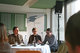 BRANCHENGESPRÄCH (v.l.n.r): Volker Tripp (Jurist und Betreiber des Netlabels iD.EOLOGY), Benjamin Pfeifer (Moderator), Moritz Stumm (Musikvideoregisseur und VJ) __Foto: hFMA
