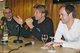 Anthony Dod Mantle beim Exklusiv-Gespräch für Studierende mit Matthias Michel (re.) und Malte Hagener (li.). Foto: Achim Friederich
